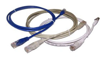 Патч-корд Lanmaster TWT-45-45-3.0-BL UTP RJ-45 вил.-вилка RJ-45 кат.5E 3м синий ПВХ (уп.:1шт) — фото 1