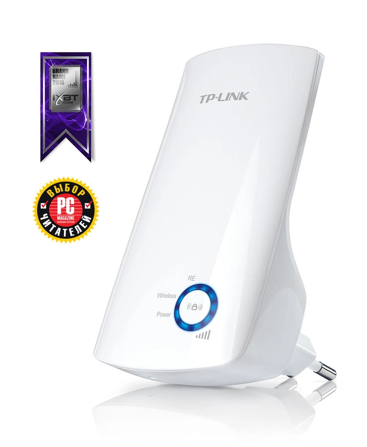 Повторитель беспроводного сигнала TP-Link TL-WA850RE N300 10/100BASE-TX белый — фото 1