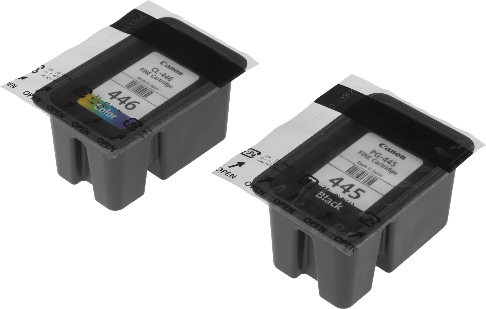 Картридж струйный Canon PG-445/CL-446 8283B004/008 многоцветный/черный набор печ.гол.в компл. для Canon MG2440/MG2540 — миниатюра 4