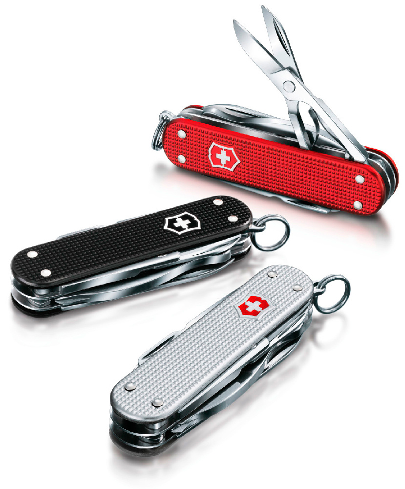 Нож перочинный Victorinox MiniChamp Alox (0.6381.26) 58мм 14функц. серебристый — миниатюра 2