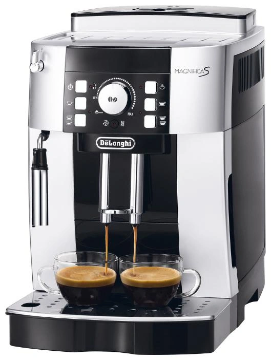 Кофемашина Delonghi Magnifica S ECAM 21.117.SB 1450Вт серебристый/черный — фото 1