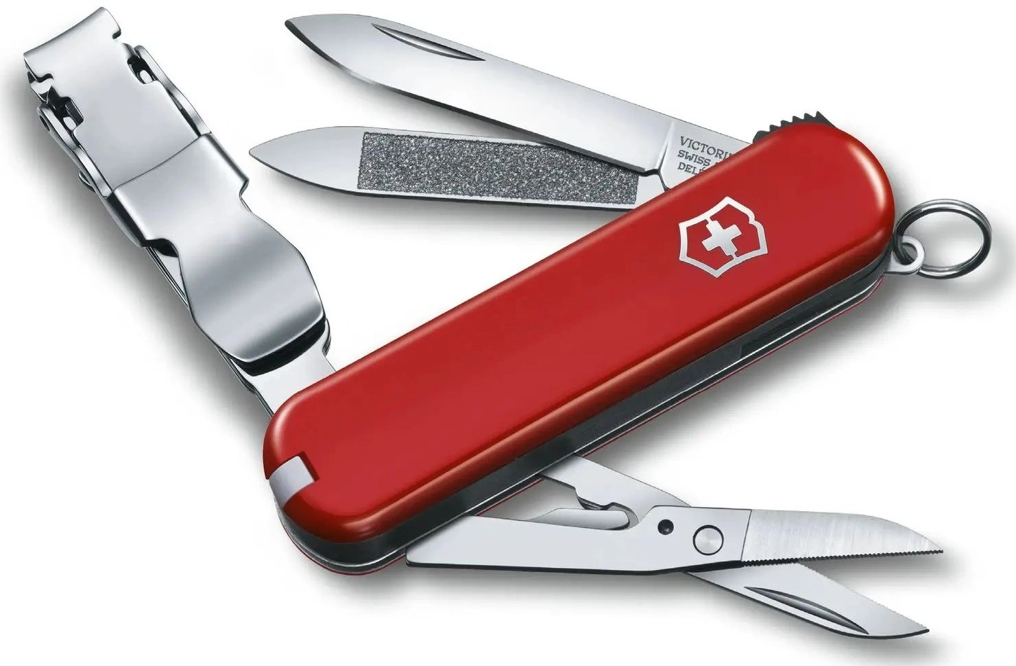 Нож перочинный Victorinox NailClip 580 (0.6463) 65мм 8функц. красный — фото 1