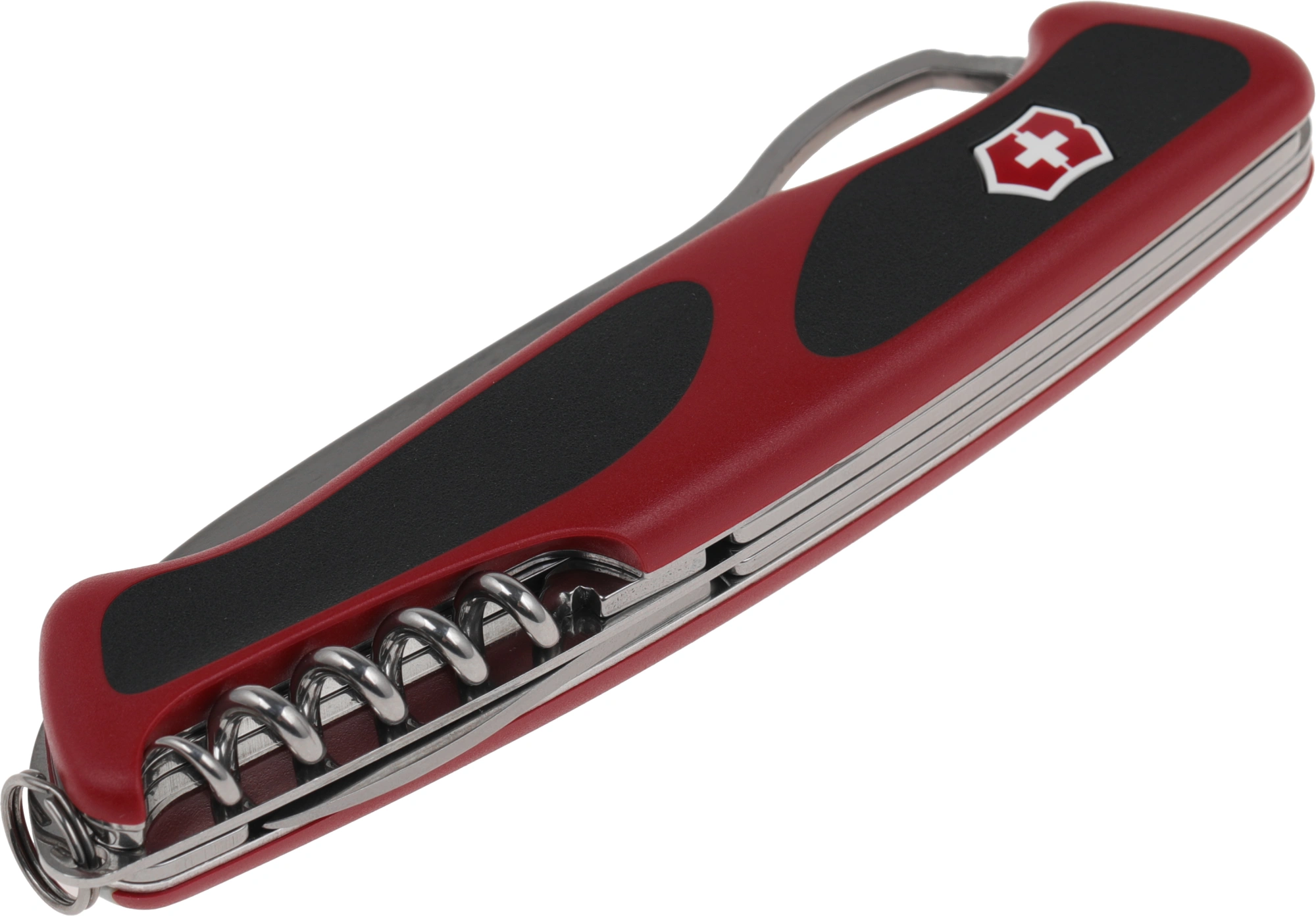 Нож перочинный Victorinox RangerGrip 61 (0.9553.MC) 130мм 11функц. красный/черный карт.коробка — миниатюра 6