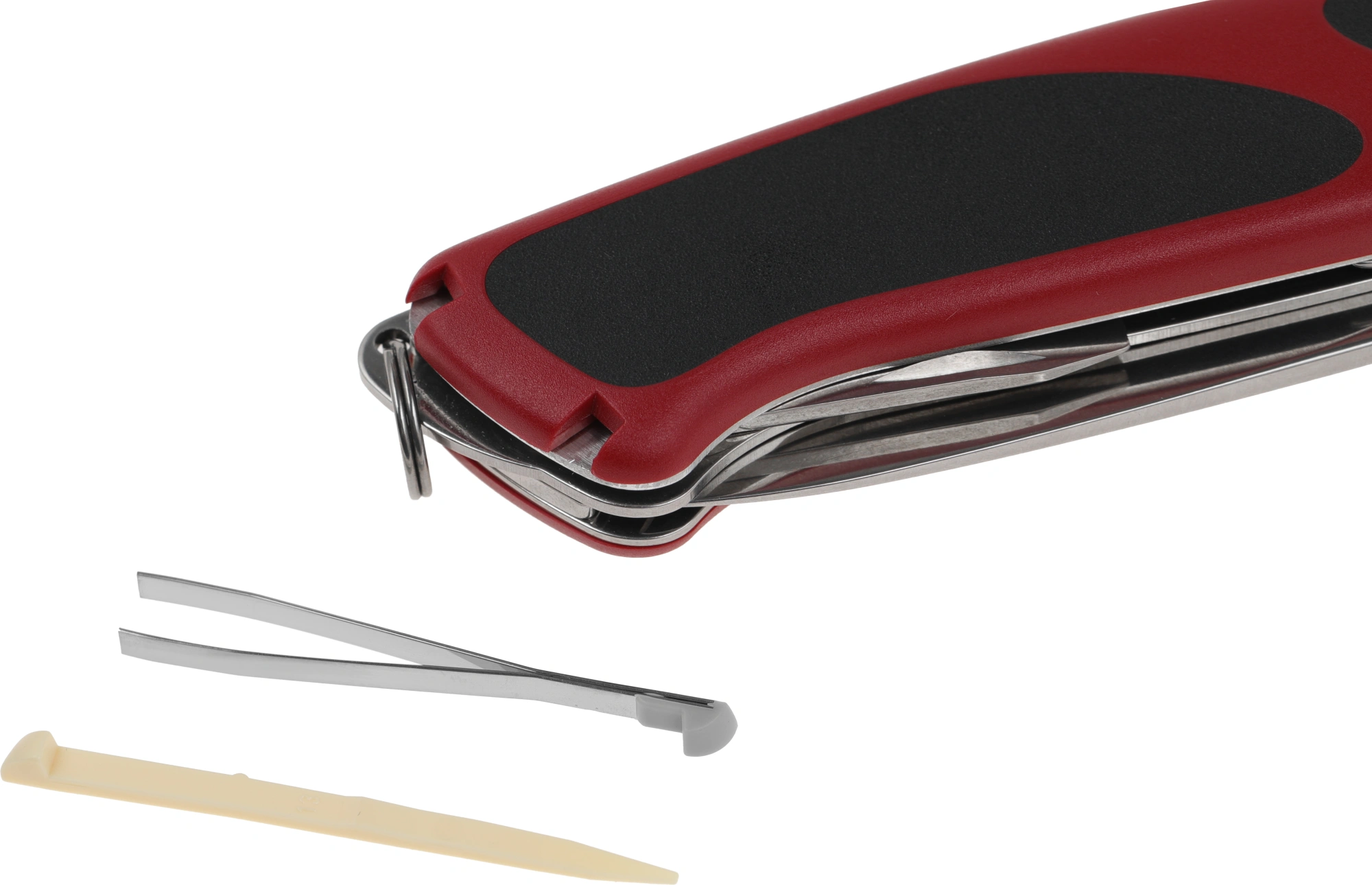 Нож перочинный Victorinox RangerGrip 61 (0.9553.MC) 130мм 11функц. красный/черный карт.коробка — миниатюра 7