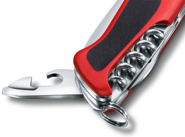 Нож перочинный Victorinox RangerGrip 61 (0.9553.MC) 130мм 11функц. красный/черный карт.коробка — миниатюра 10