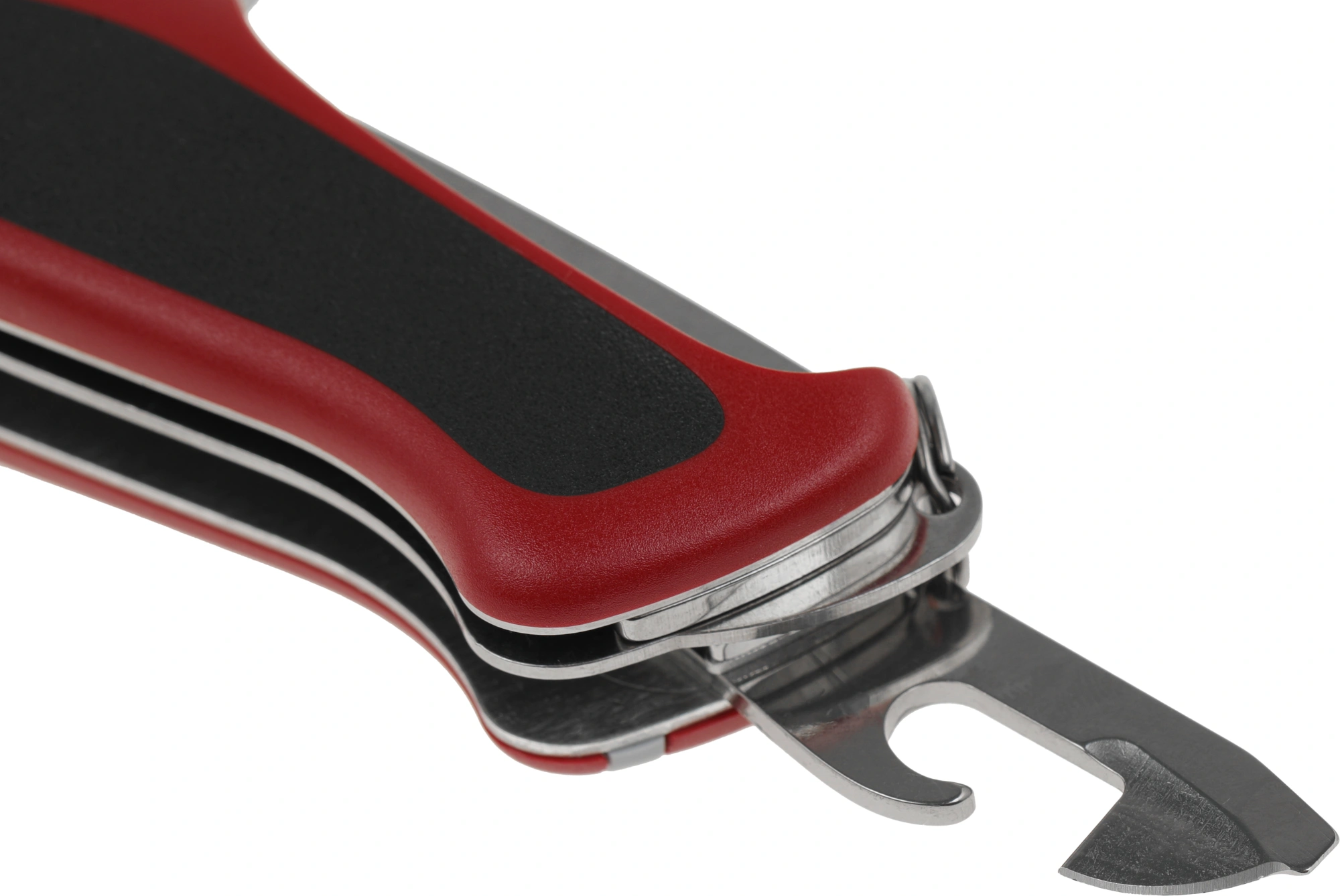 Нож перочинный Victorinox RangerGrip 55 (0.9563.C) 130мм 12функц. красный/черный карт.коробка — миниатюра 6