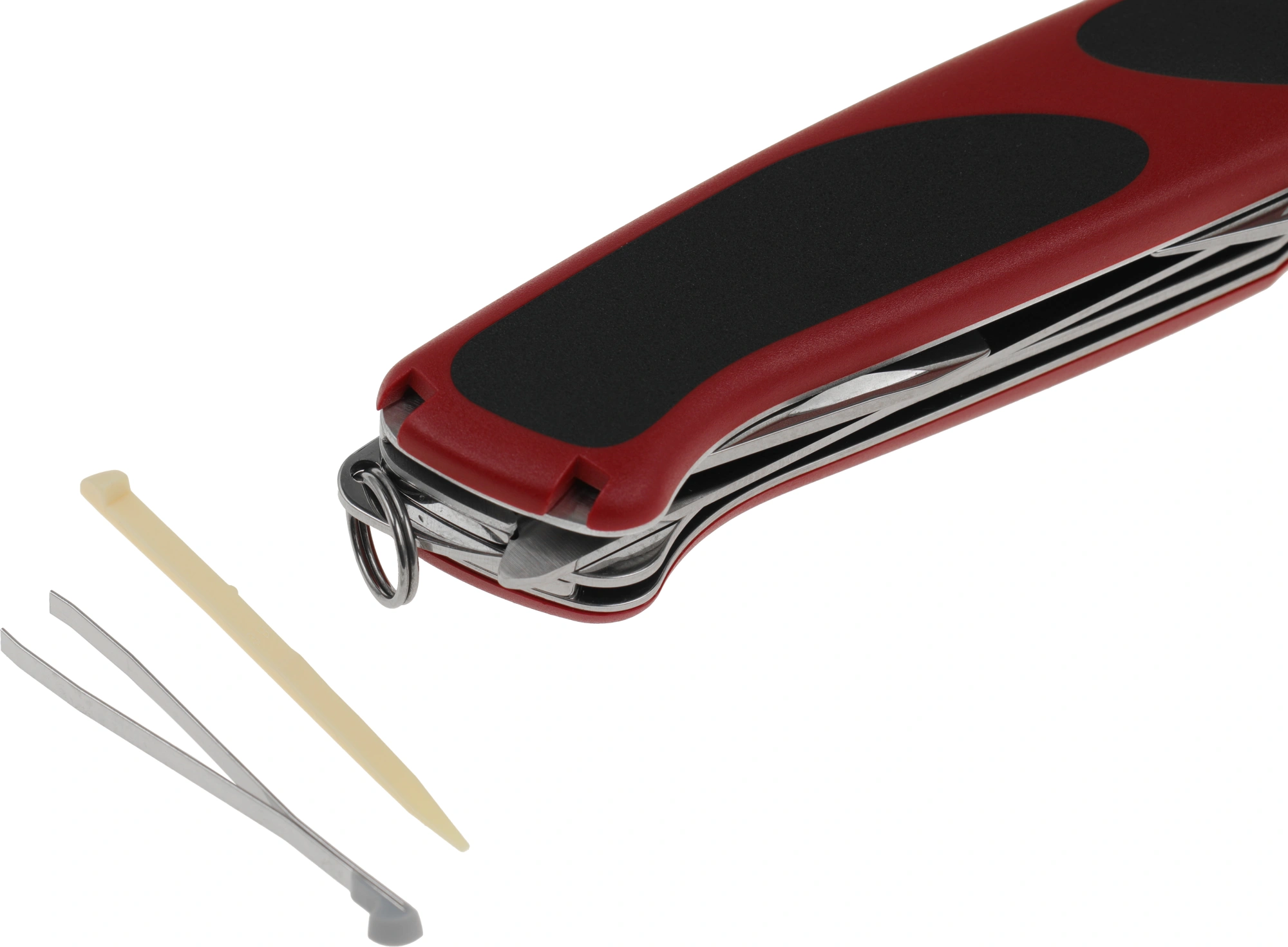Нож перочинный Victorinox RangerGrip 79 (0.9563.MC) 130мм 12функц. красный/черный карт.коробка — миниатюра 6