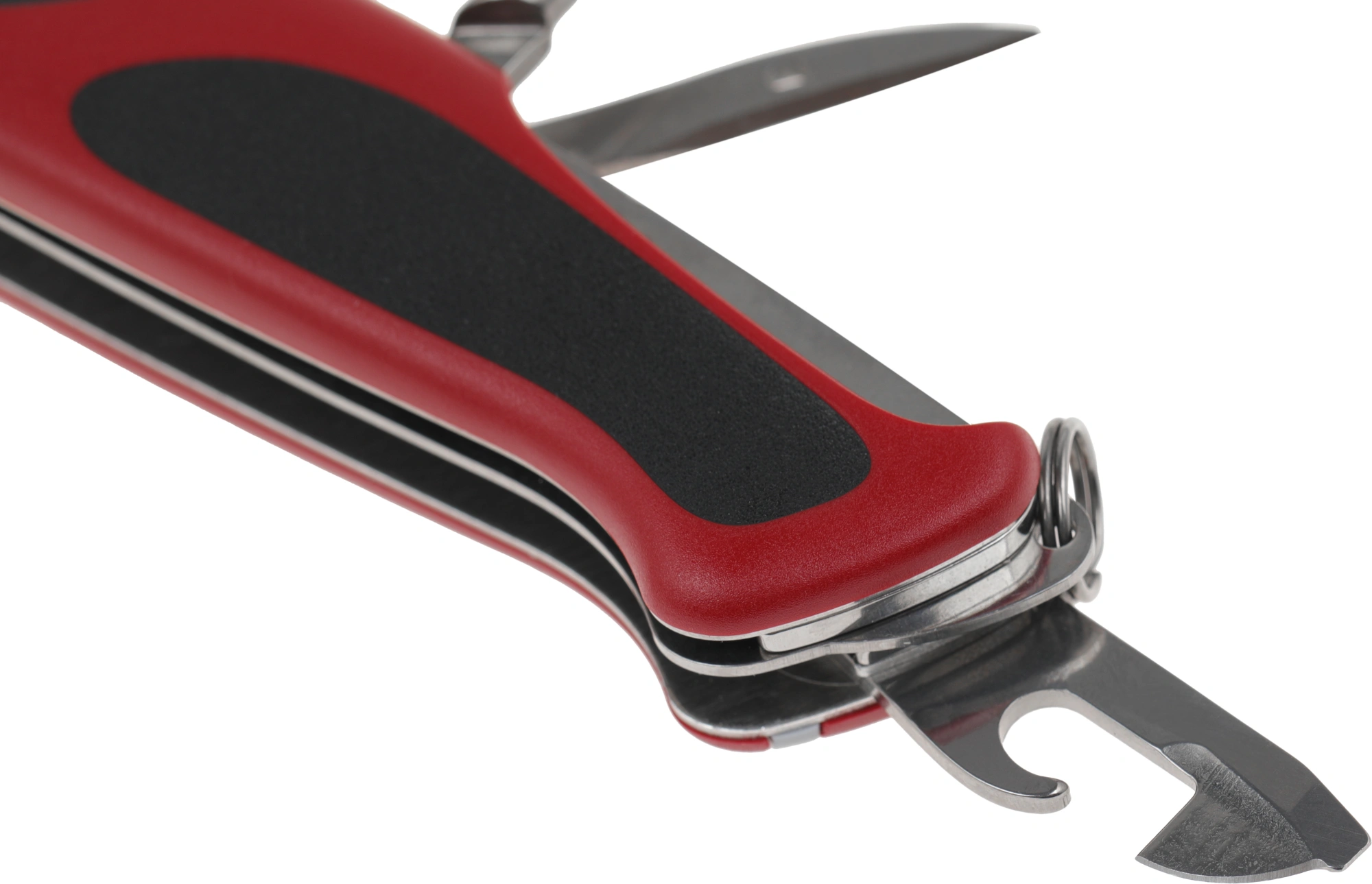 Нож перочинный Victorinox RangerGrip 78 (0.9663.MC) 130мм 12функц. красный/черный карт.коробка — миниатюра 4