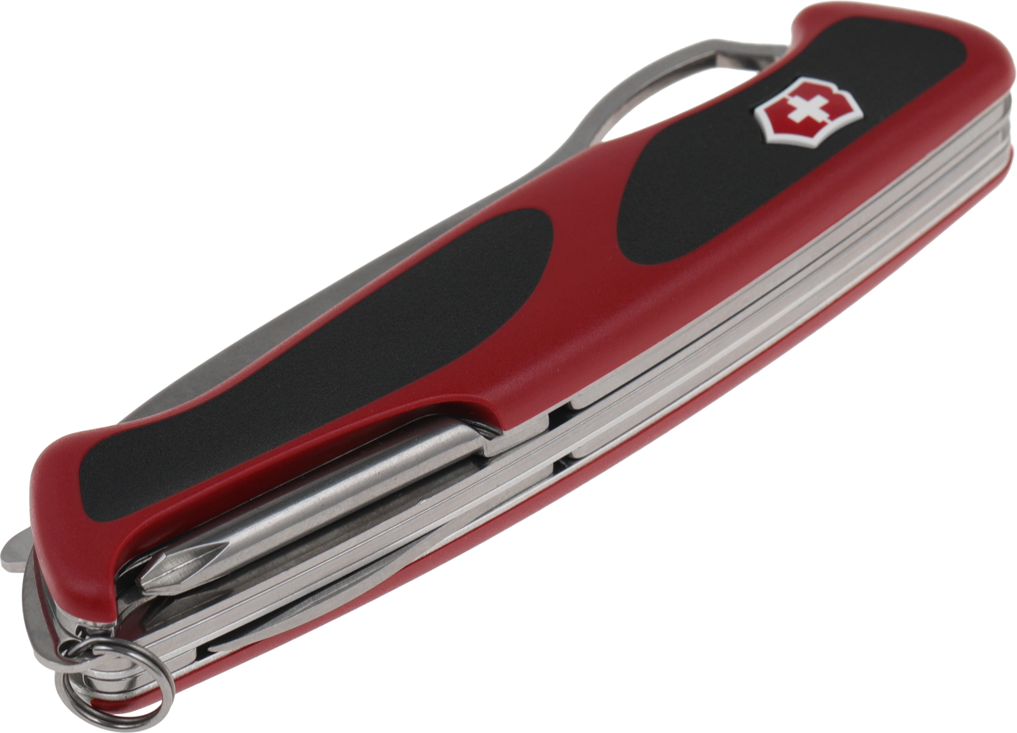 Нож перочинный Victorinox RangerGrip 78 (0.9663.MC) 130мм 12функц. красный/черный карт.коробка — миниатюра 6