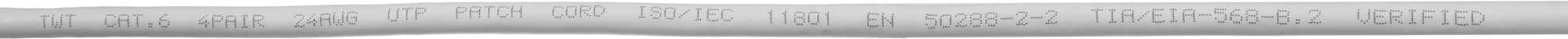Патч-корд Lanmaster TWT-45-45-3.0/6-GY UTP RJ-45 вил.-вилка RJ-45 кат.6 3м серый ПВХ (уп.:1шт) — миниатюра 4