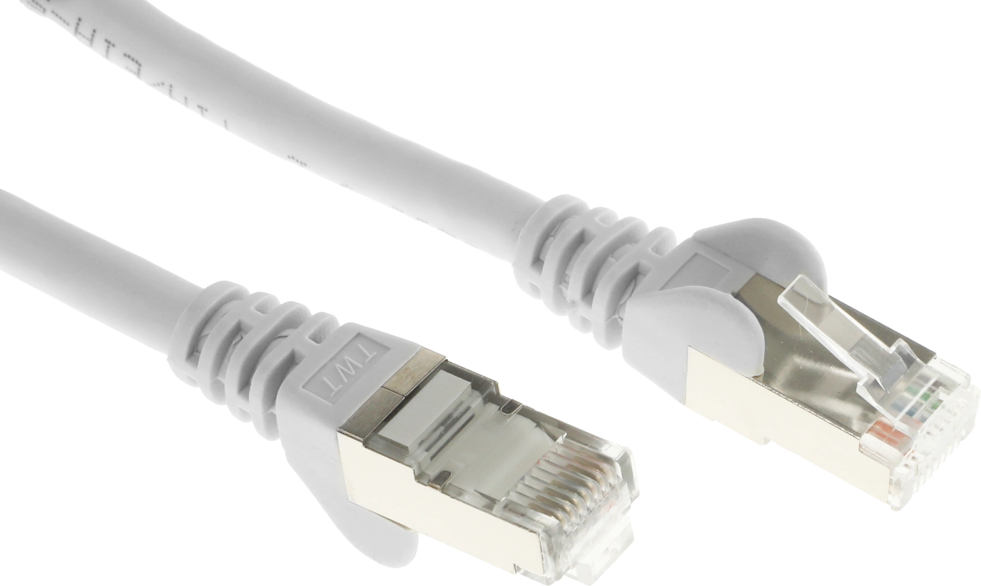 Патч-корд Lanmaster FTP TWT-45-45-5.0/S6-GY RJ-45 вил.-вилка RJ-45 кат.6 5м серый ПВХ — миниатюра 3