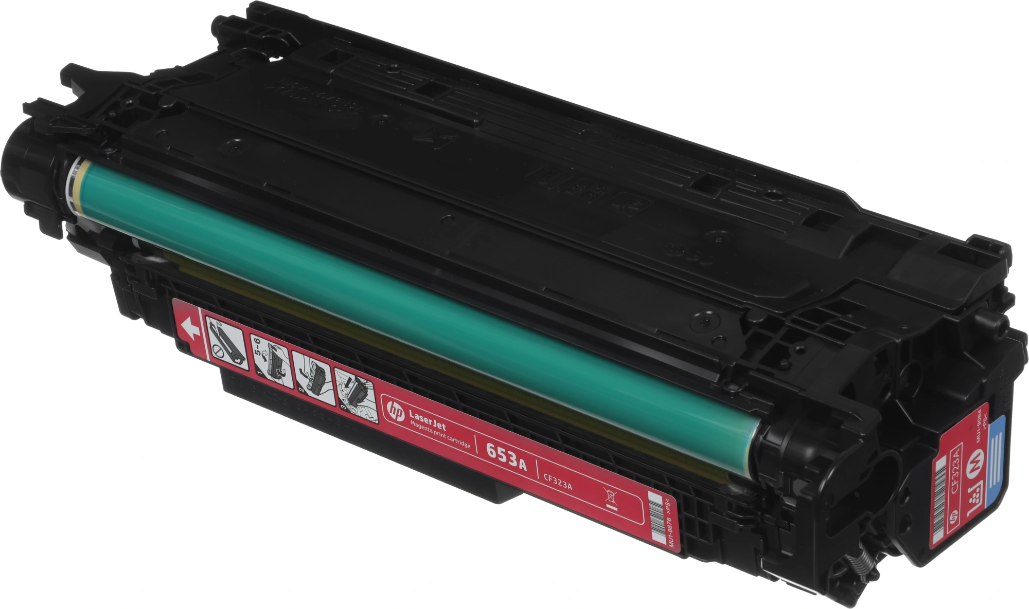 Картридж лазерный HP 653A CF323A пурпурный бар.в компл. (16000стр.) для HP MFP M680/Flow MFP M680 — миниатюра 7
