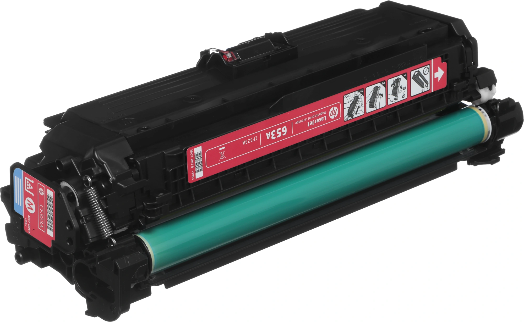 Картридж лазерный HP 653A CF323A пурпурный бар.в компл. (16000стр.) для HP MFP M680/Flow MFP M680 — миниатюра 10