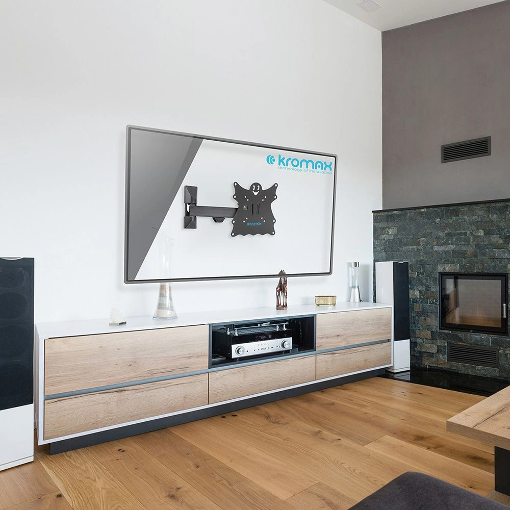 Кронштейн для телевизора Kromax Casper-203 черный 20"-43" макс.30кг настенный поворот и наклон — миниатюра 6
