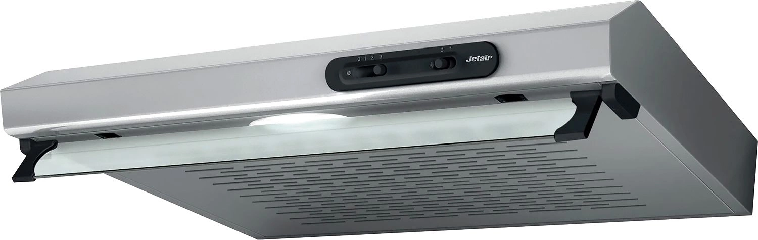 Вытяжка козырьковая Jet Air Light IX/F/60 нержавеющая сталь управление: ползунковое (1 мотор) — миниатюра 2