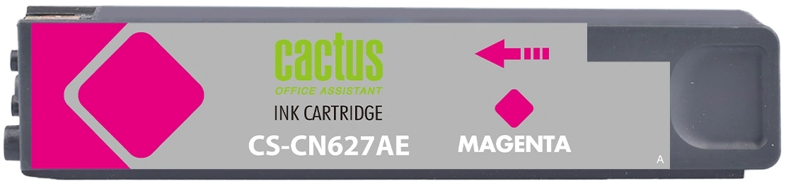 Картридж струйный Cactus CS-CN627AE №971XL пурп.пигм. (110мл) для HP DJ Pro X476dw/X576dw/X451dw с чипом — миниатюра 2