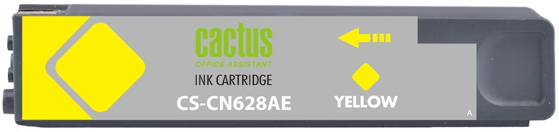 Картридж струйный Cactus CS-CN628AE №971XL желт.пигм. (110мл) для HP DJ Pro X476dw/X576dw/X451dw с чипом — миниатюра 2
