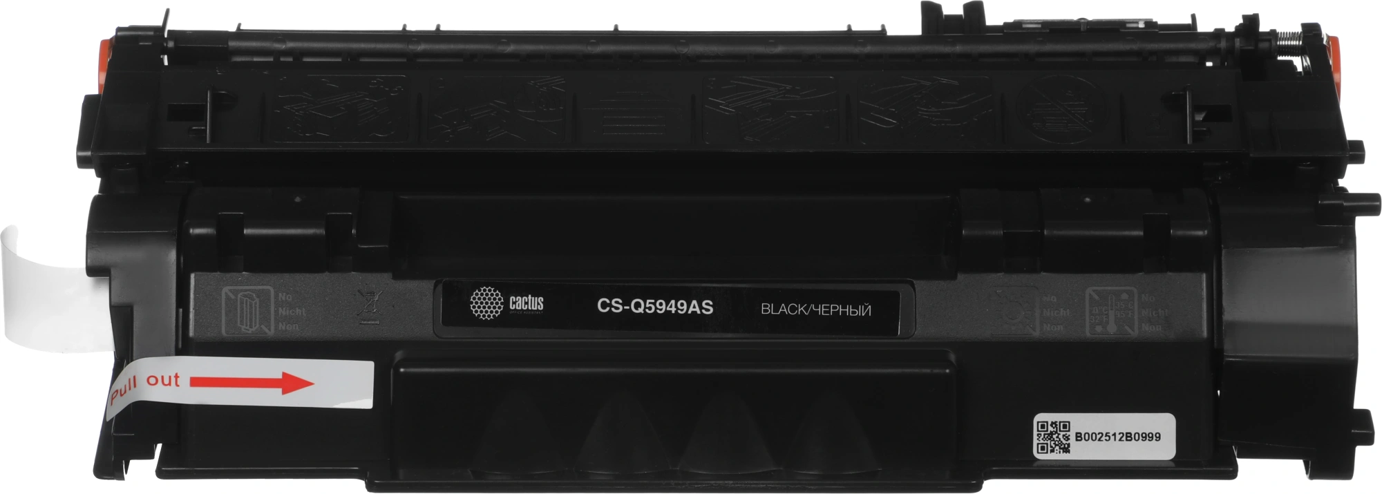 Картридж лазерный Cactus CS-Q5949AS Q5949A черный (2500стр.) для HP LJ 1160/1320/3390/3392 — миниатюра 4