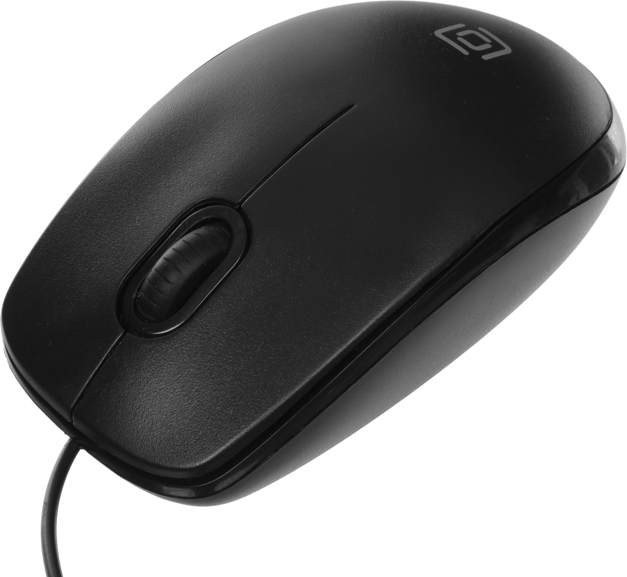 Мышь Оклик 195M for business черный оптическая 1200dpi USB 3but (M218 Black) — миниатюра 8