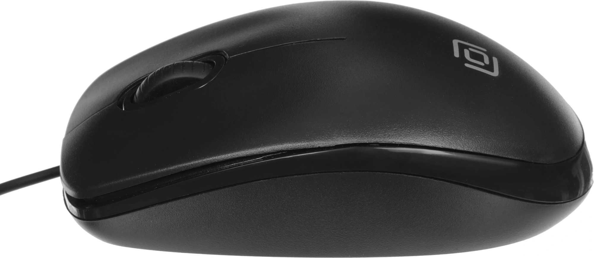 Мышь Оклик 195M for business черный оптическая 1200dpi USB 3but (M218 Black) — миниатюра 3
