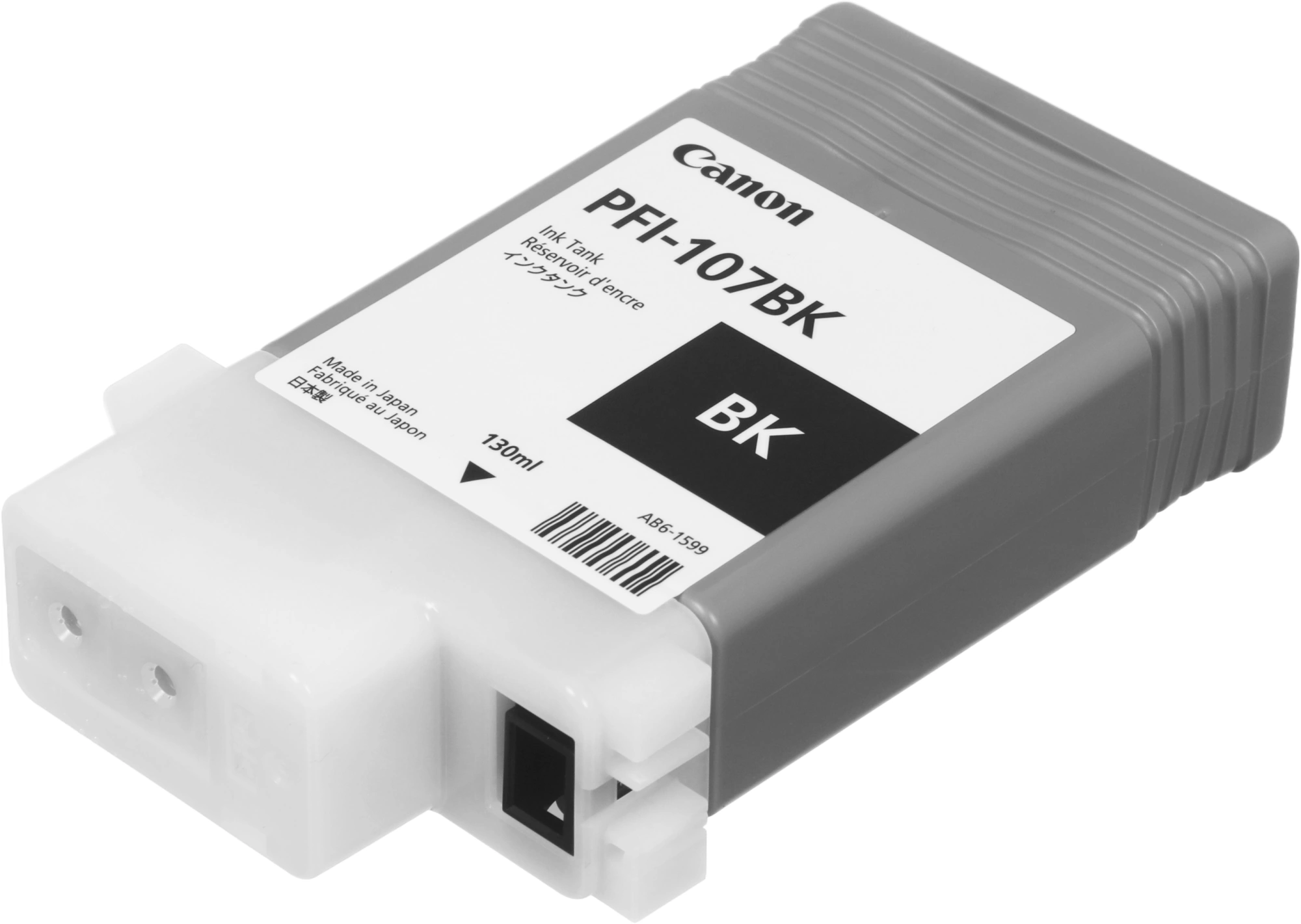 Картридж струйный Canon PFI-107BK 6705B001 черный (130мл) для Canon iP F680/685/780/785 — миниатюра 6