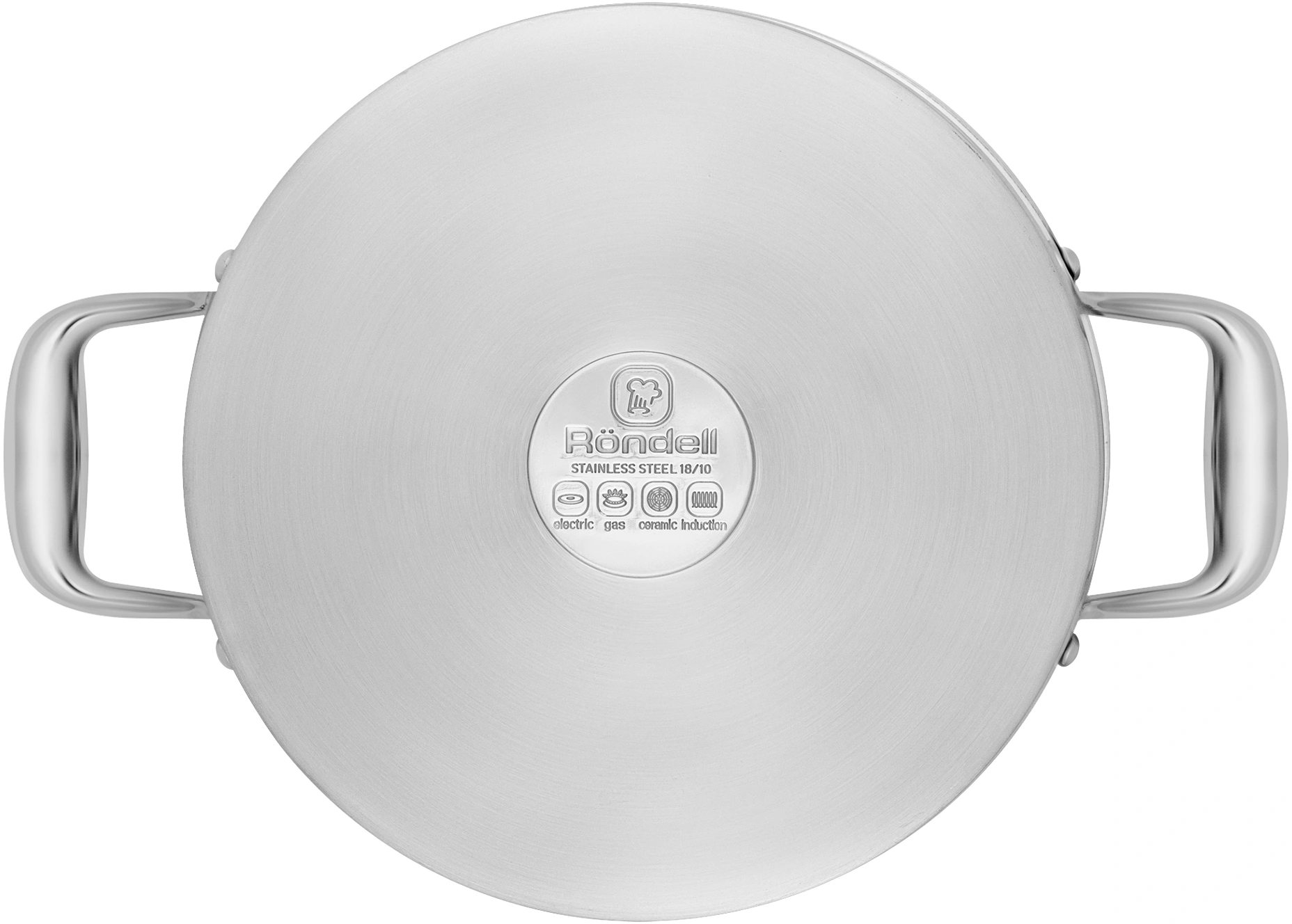 Кастрюля Rondell Vintage RDS-344 5л. d=24см (с крышкой) стальной — миниатюра 3