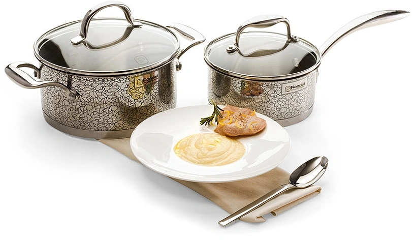 Кастрюля Rondell Vintage RDS-344 5л. d=24см (с крышкой) стальной — миниатюра 6