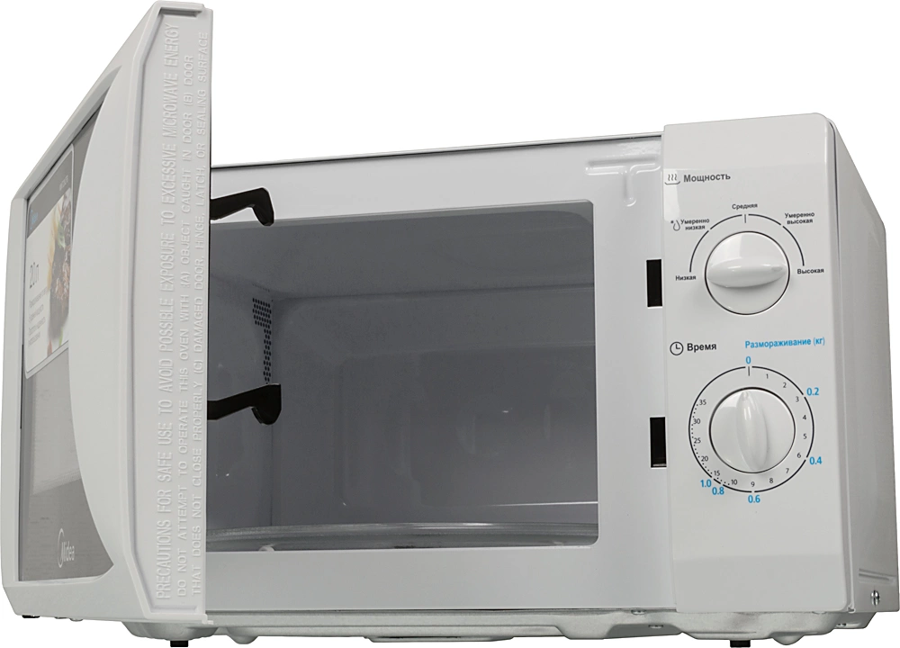 Микроволновая Печь Midea MM720CFB 20л. 700Вт белый — миниатюра 2
