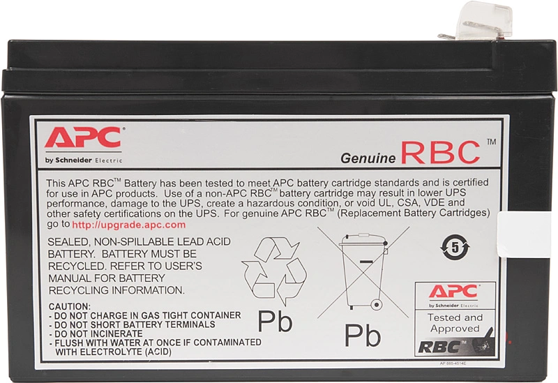 Батарея для ИБП APC RBC17 12В 9Ач для BK650EI — миниатюра 2