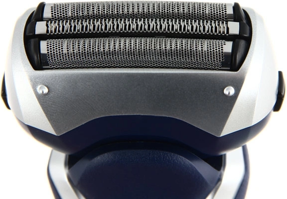Бритва сетчатая Panasonic ES-RT37-S520 реж.эл.:3 питан.:аккум. синий/серебристый — миниатюра 7
