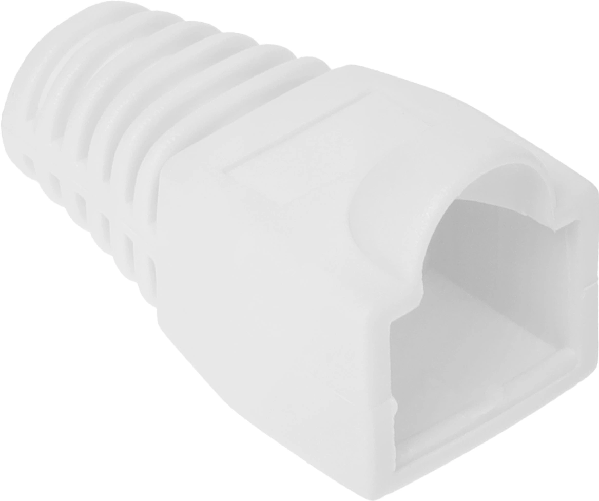Колпачок Lanmaster (TWT-BO-6.0-WH/100) белый (упак.:100шт) — миниатюра 4