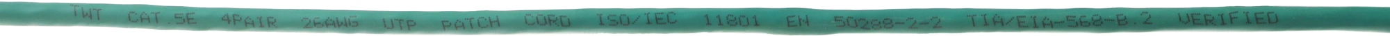 Патч-корд Lanmaster UTP TWT-45-45-2.0-GN UTP RJ-45 вил.-вилка RJ-45 кат.5E 2м зеленый ПВХ — миниатюра 4