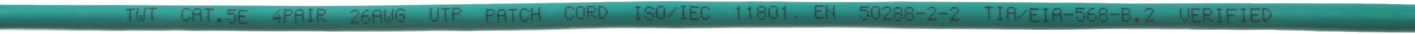 Патч-корд Lanmaster UTP TWT-45-45-3.0-GN UTP RJ-45 вил.-вилка RJ-45 кат.5E 3м зеленый ПВХ (уп.:1шт) — миниатюра 4