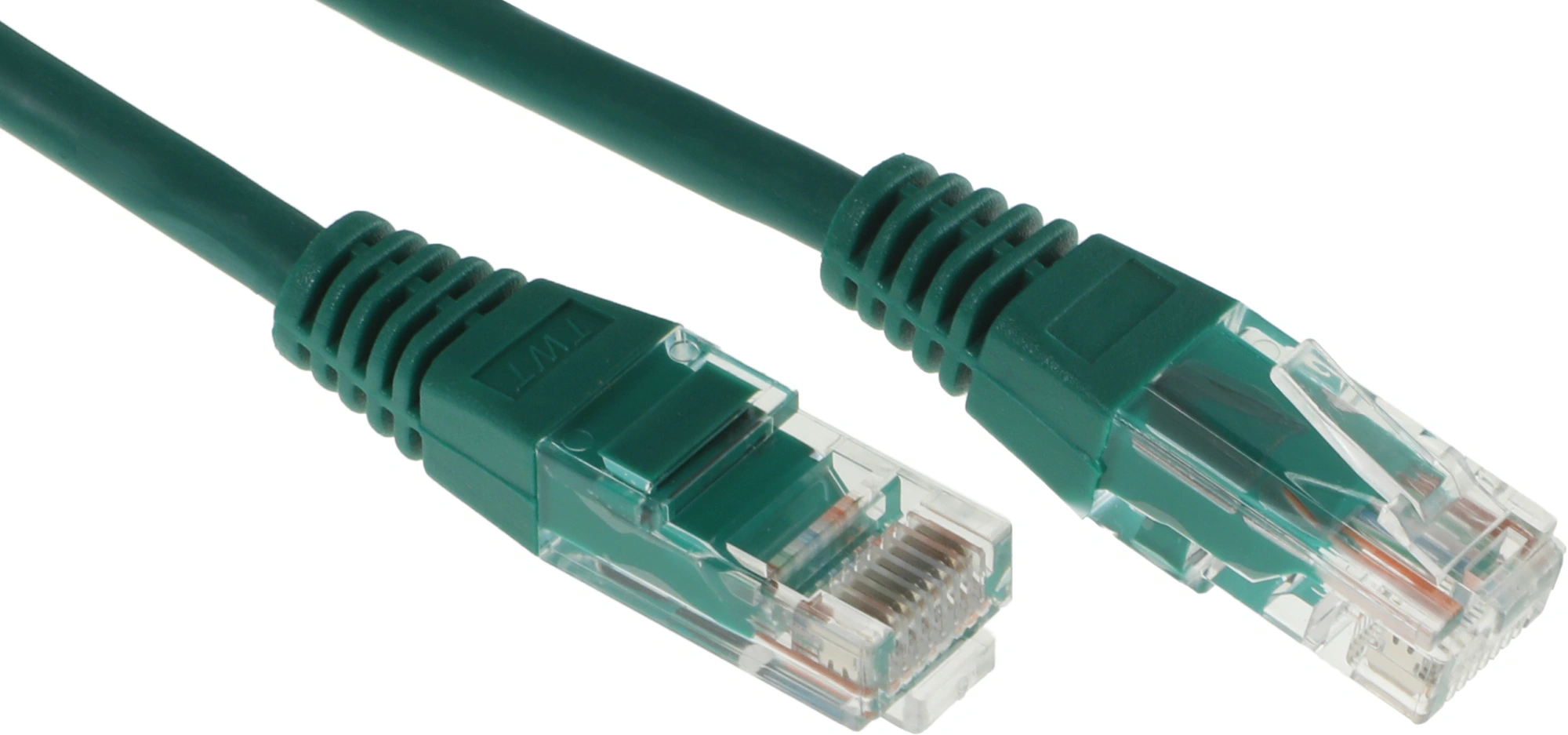 Патч-корд Lanmaster TWT-45-45-10-GN UTP RJ-45 вил.-вилка RJ-45 кат.5E 10м зеленый ПВХ (уп.:1шт) — миниатюра 3