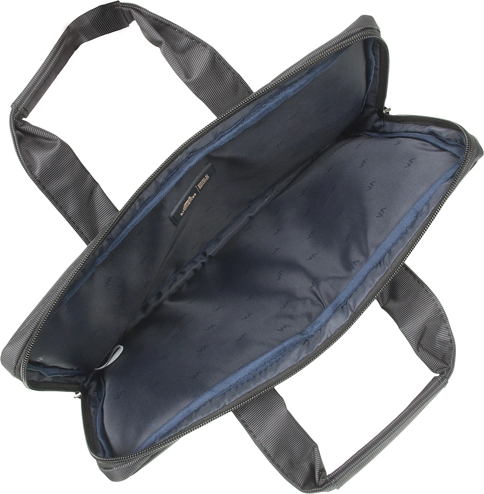 Сумка для ноутбука 13.3" Riva 8221 черный полиэстер (8221 BLACK) — миниатюра 5