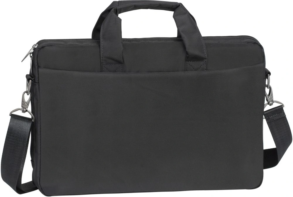Сумка для ноутбука 16" Riva 8530 черный полиэстер (8530 BLACK) — миниатюра 2