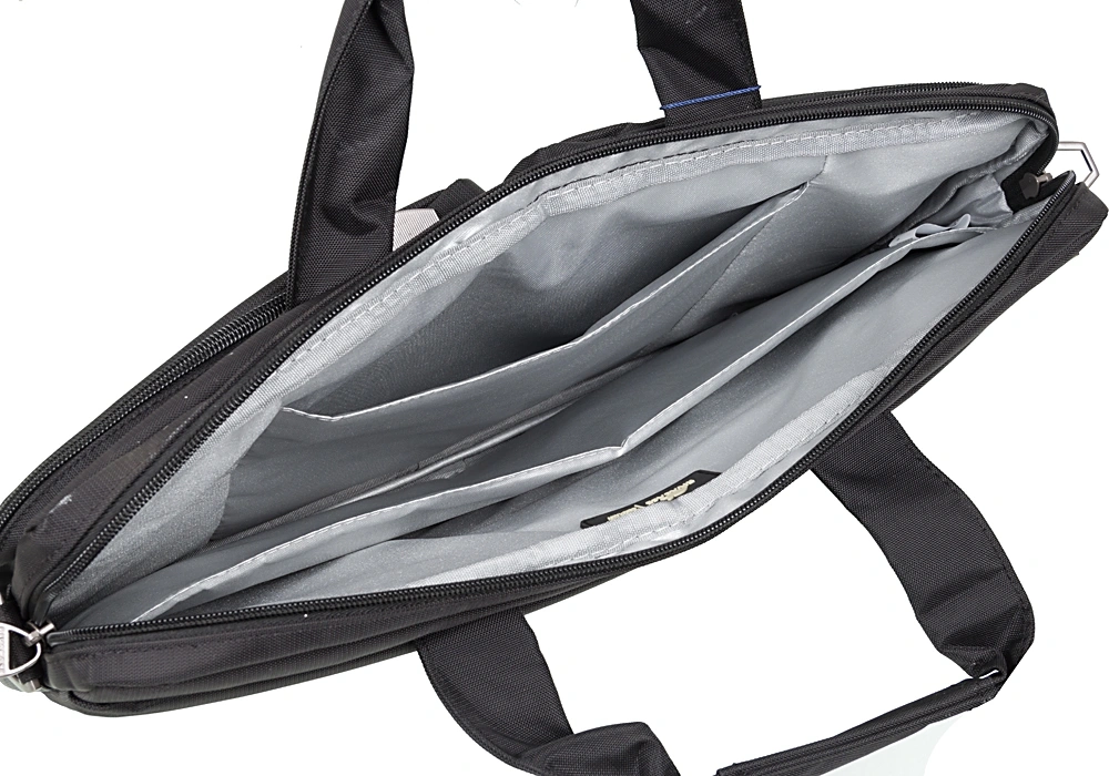 Сумка для ноутбука 16" Riva 8530 черный полиэстер (8530 BLACK) — миниатюра 18