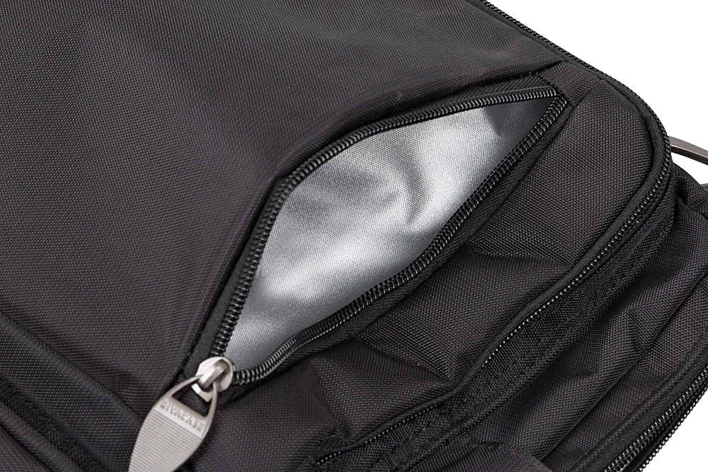 Сумка для ноутбука 16" Riva 8530 черный полиэстер (8530 BLACK) — миниатюра 22