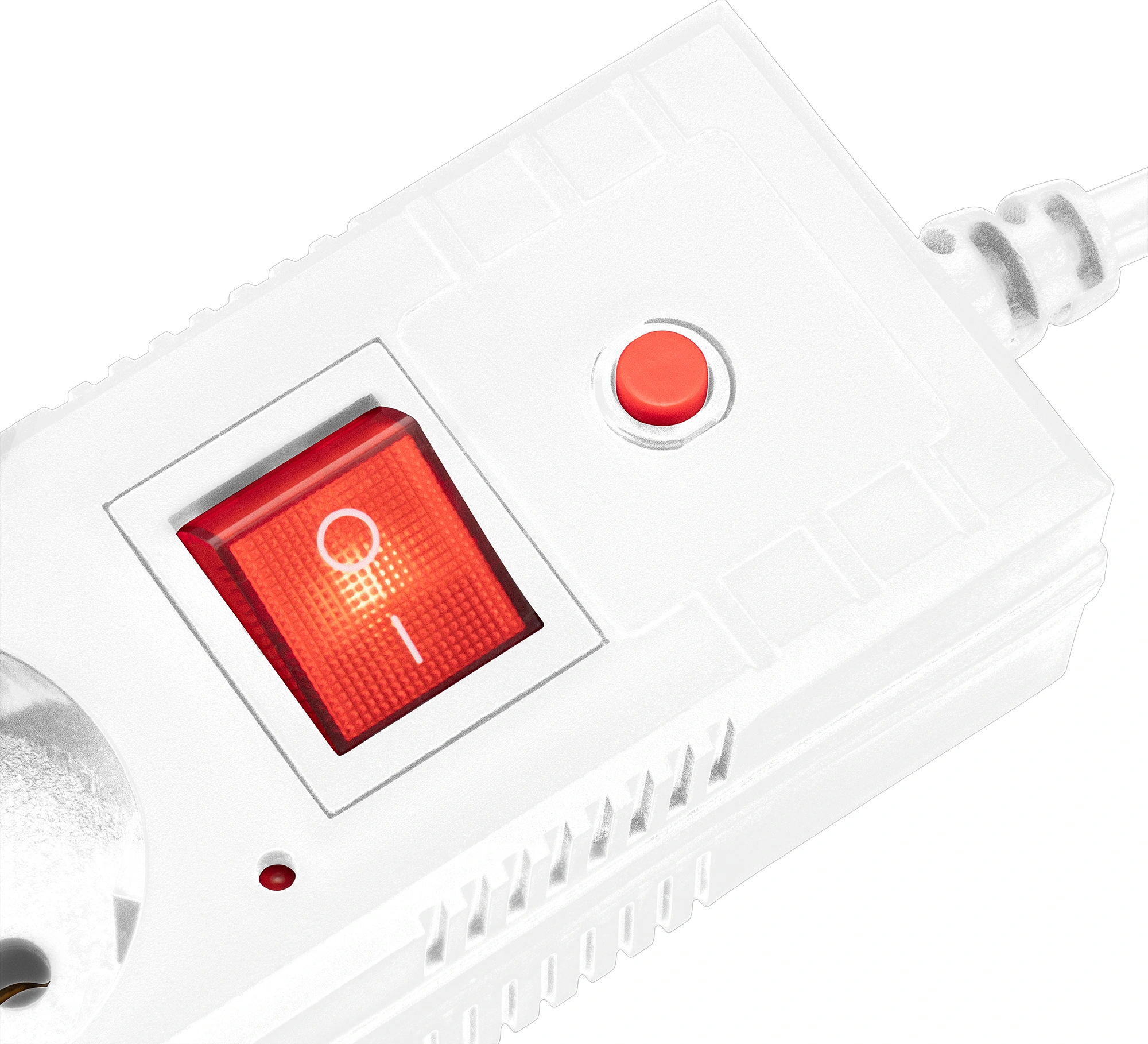 Сетевой фильтр Buro BU-SP3_USB_2A-W 3м (6 розеток) белый (коробка) — миниатюра 7