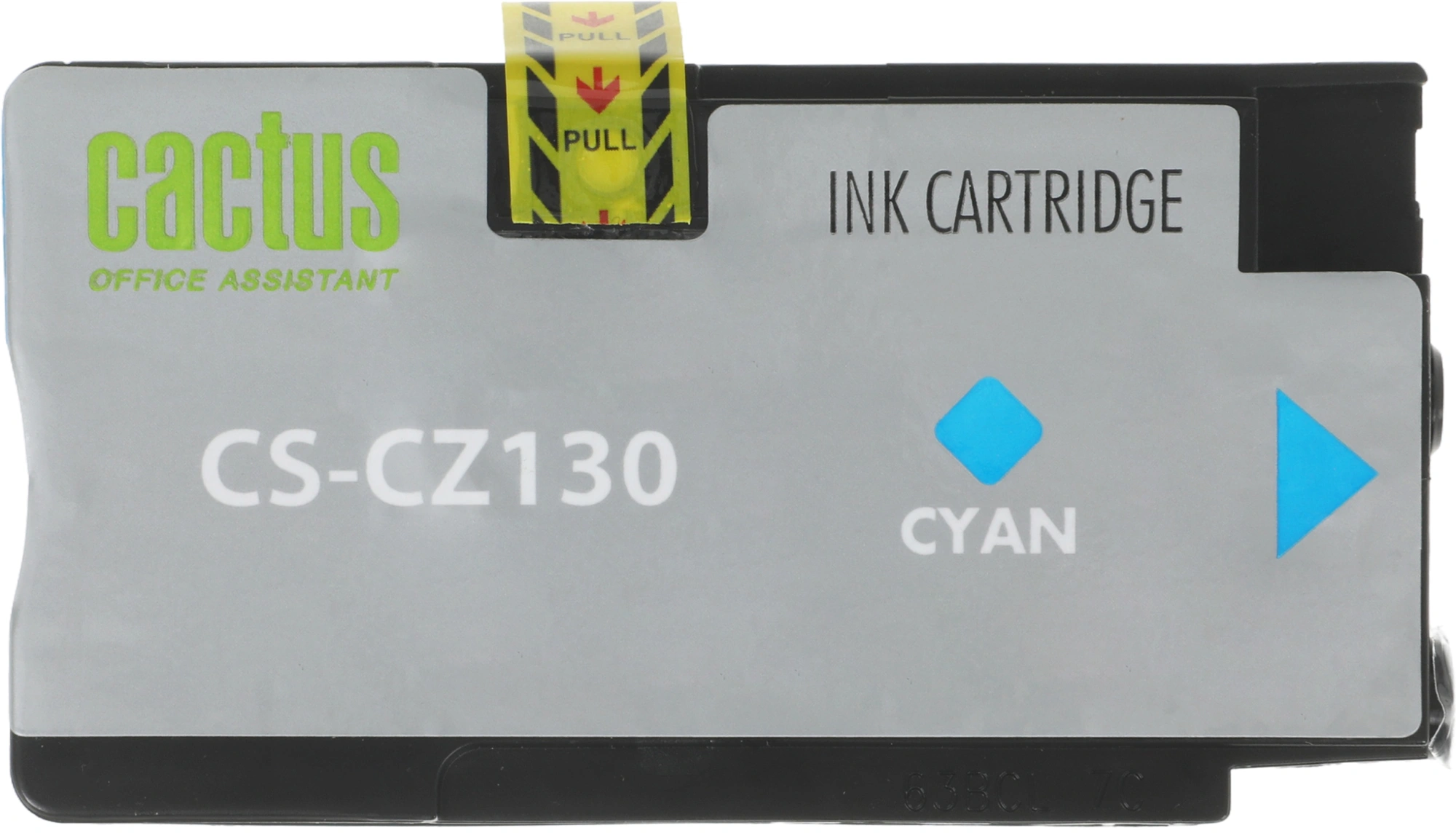 Картридж струйный Cactus CS-CZ130 №711 голубой (26мл) для HP DJ T120/T520/530 с чипом — миниатюра 4