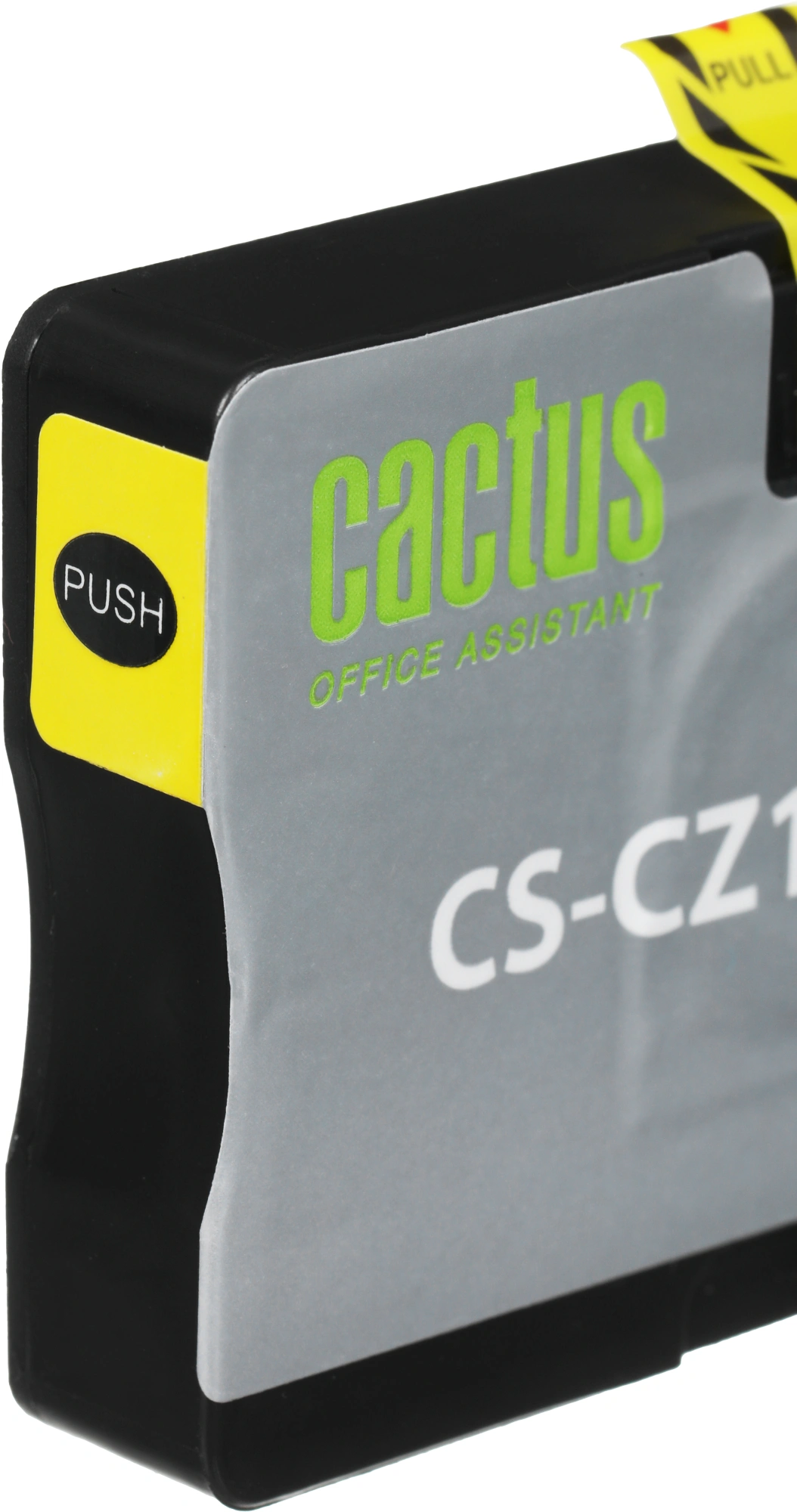 Картридж струйный Cactus CS-CZ132 №711 желтый (26мл) для HP DJ T120/T520/530 с чипом — миниатюра 3
